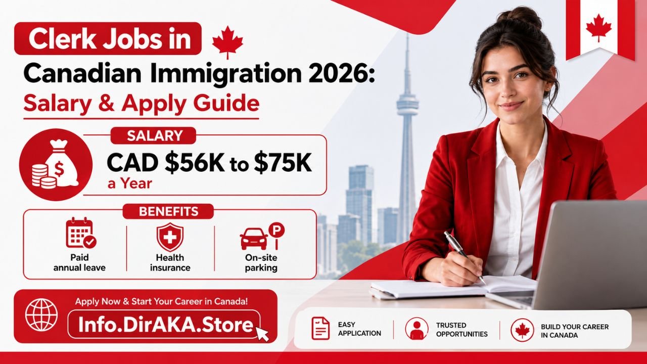 Exclusive Clerk Jobs in Canadian